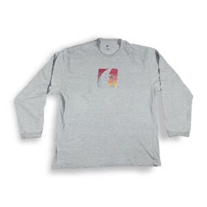 Starter Graphic T Shirt‎ Longsleeve Logo Vintage Distressed Men's Size X-LARGE